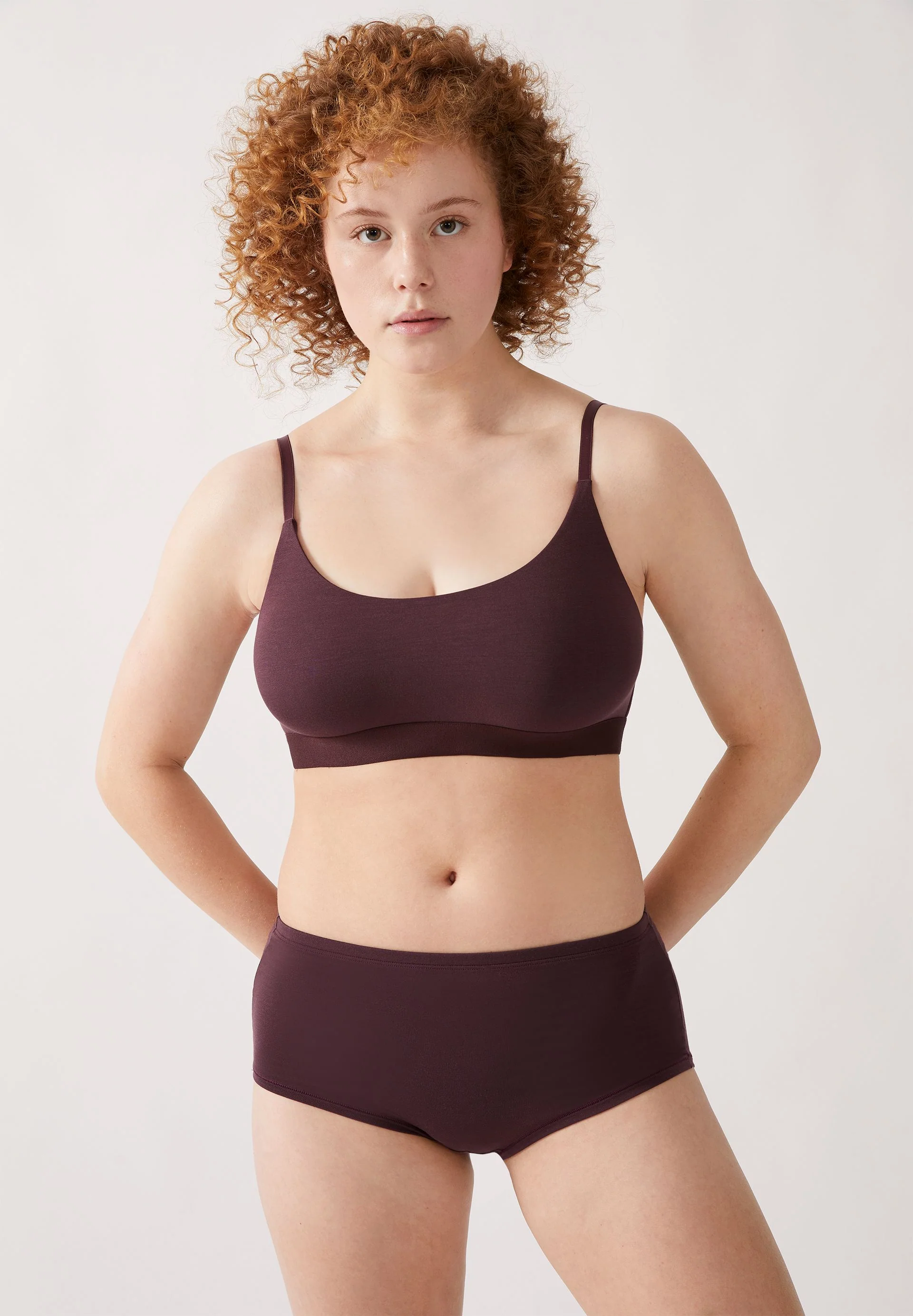BIRTAA HIGH WAIST SLIP | fudge