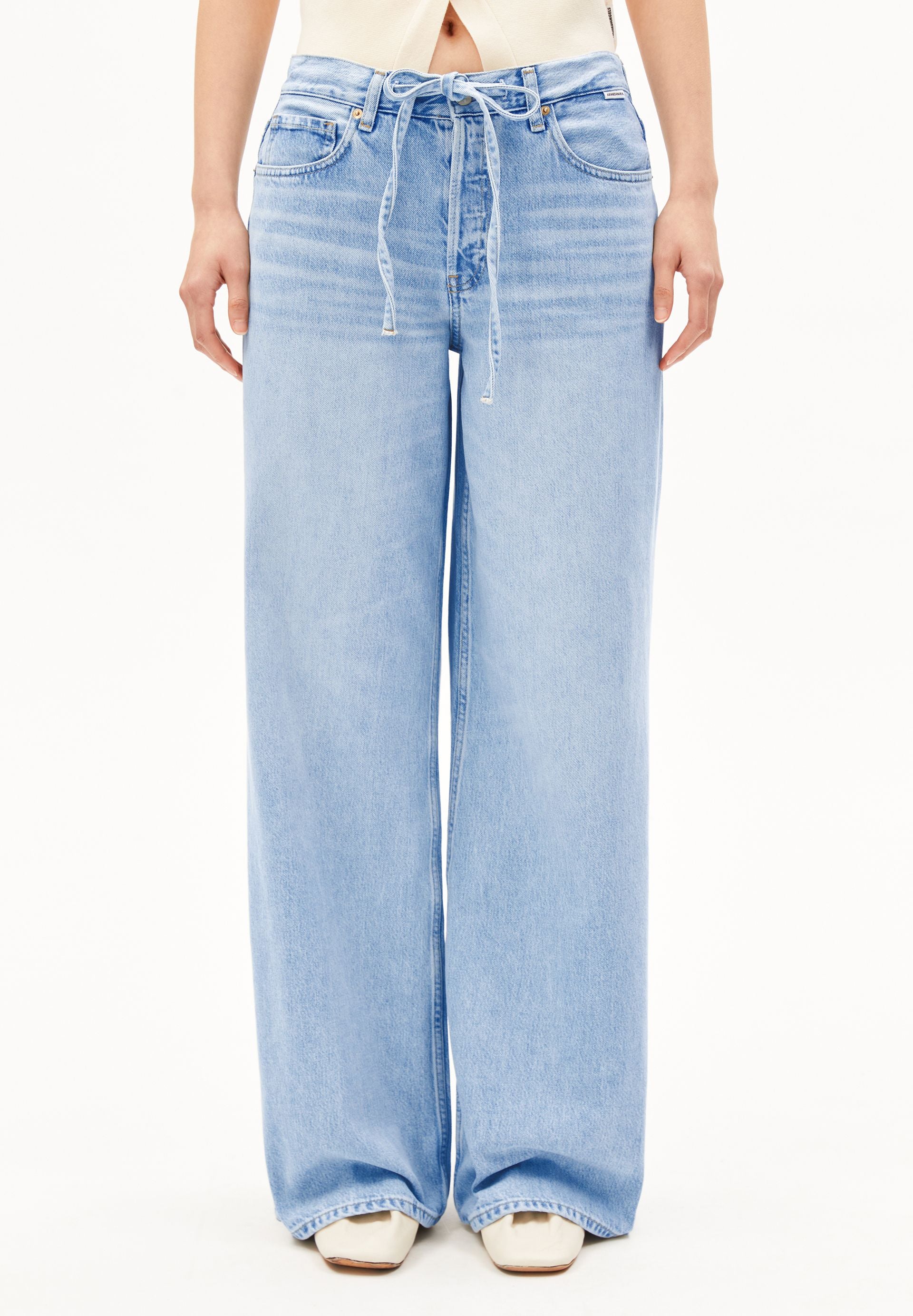 ASTRAEAAS WIDE LEG JEANS | noise