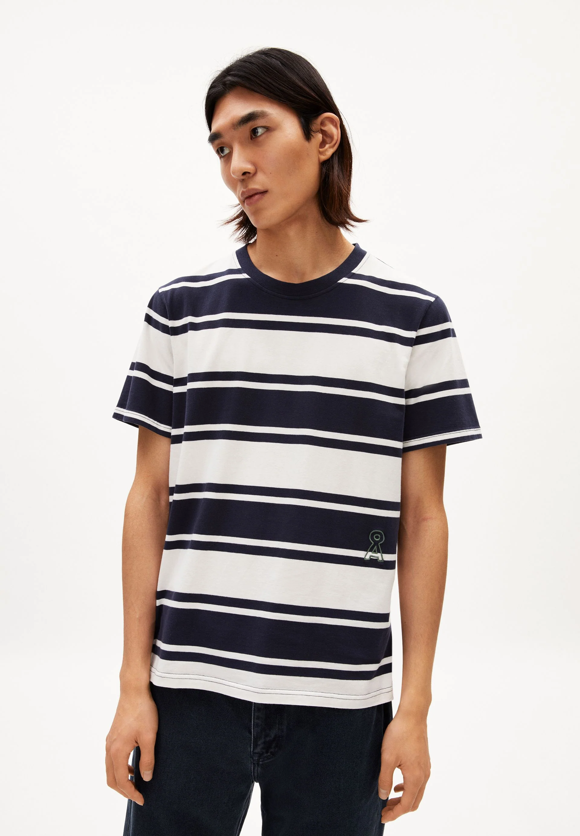 JOSCHAA STRIPES | night sky-off white
