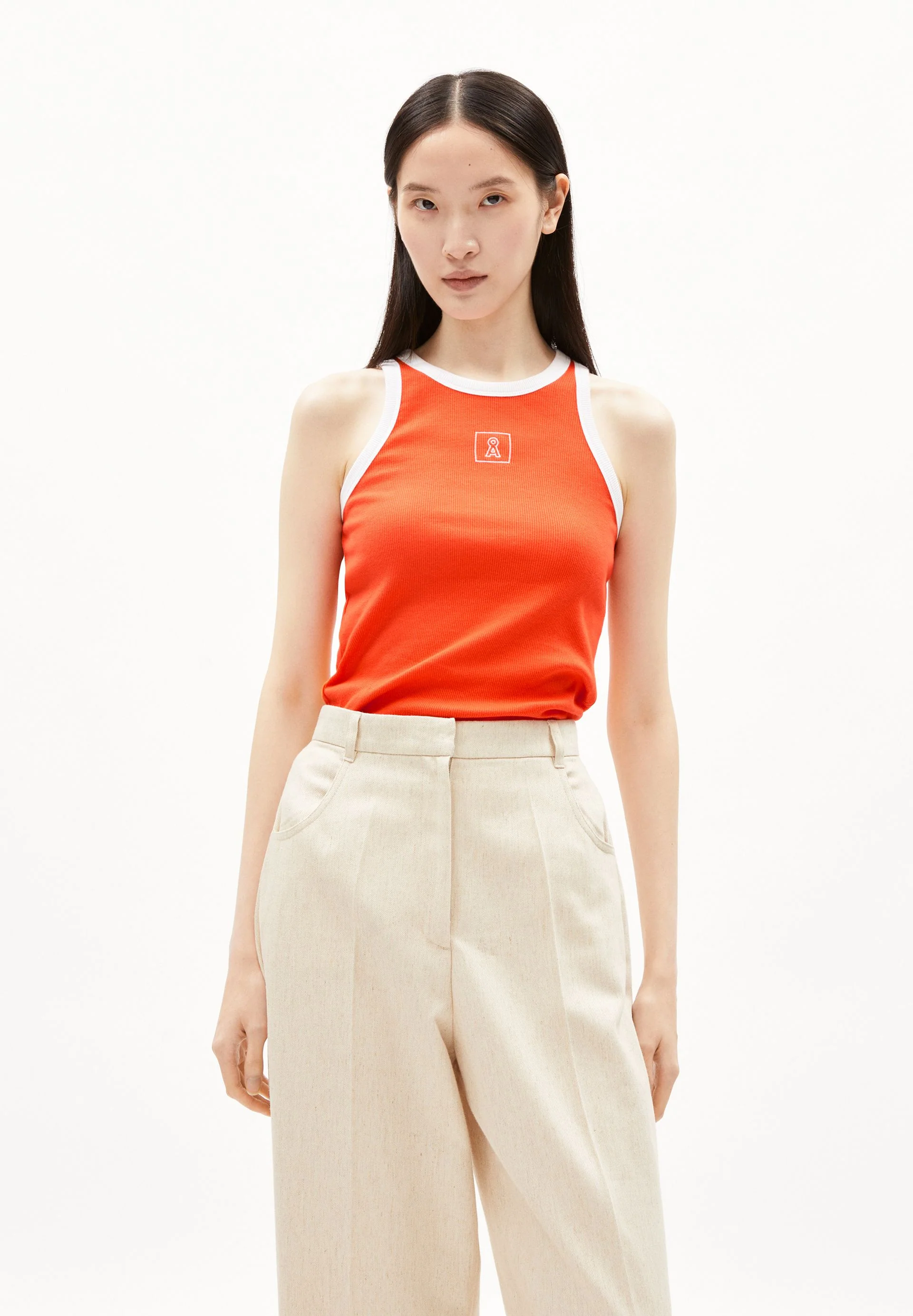 KANITAA CONTRAST | poppy red-white