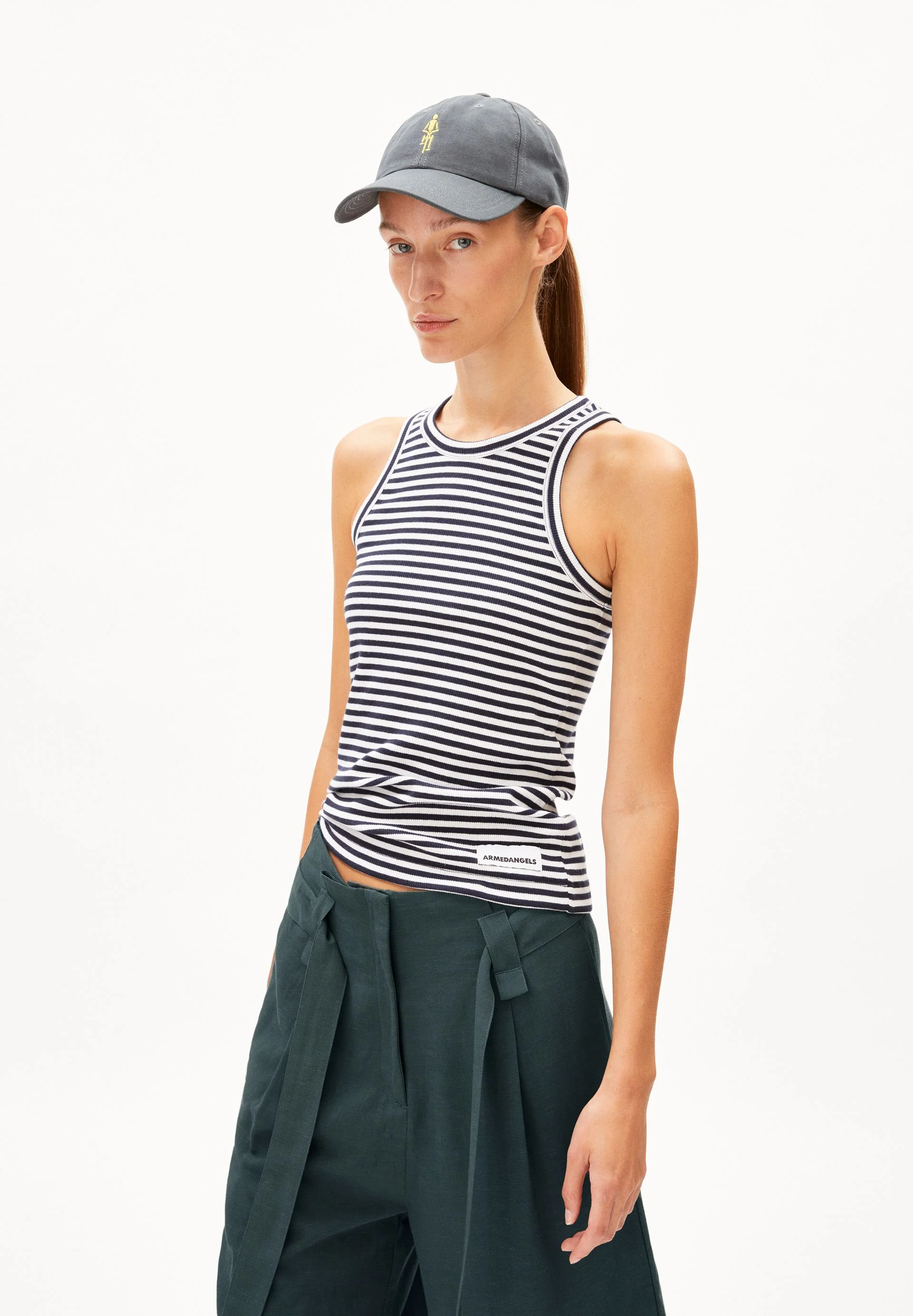 KANITAA STRIPES | night sky-white