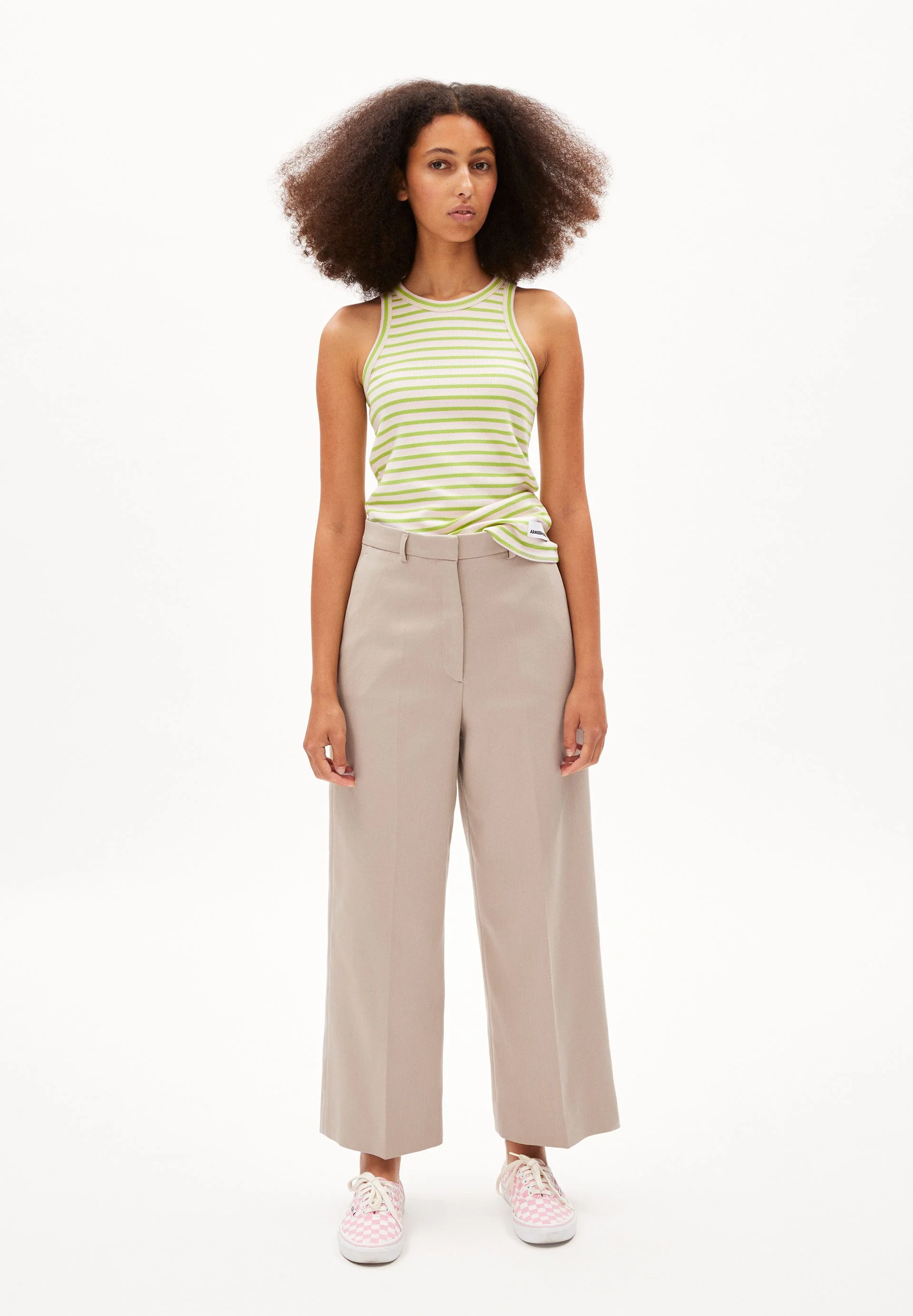 KANITAA STRIPES | super lime-pink light - Image 5