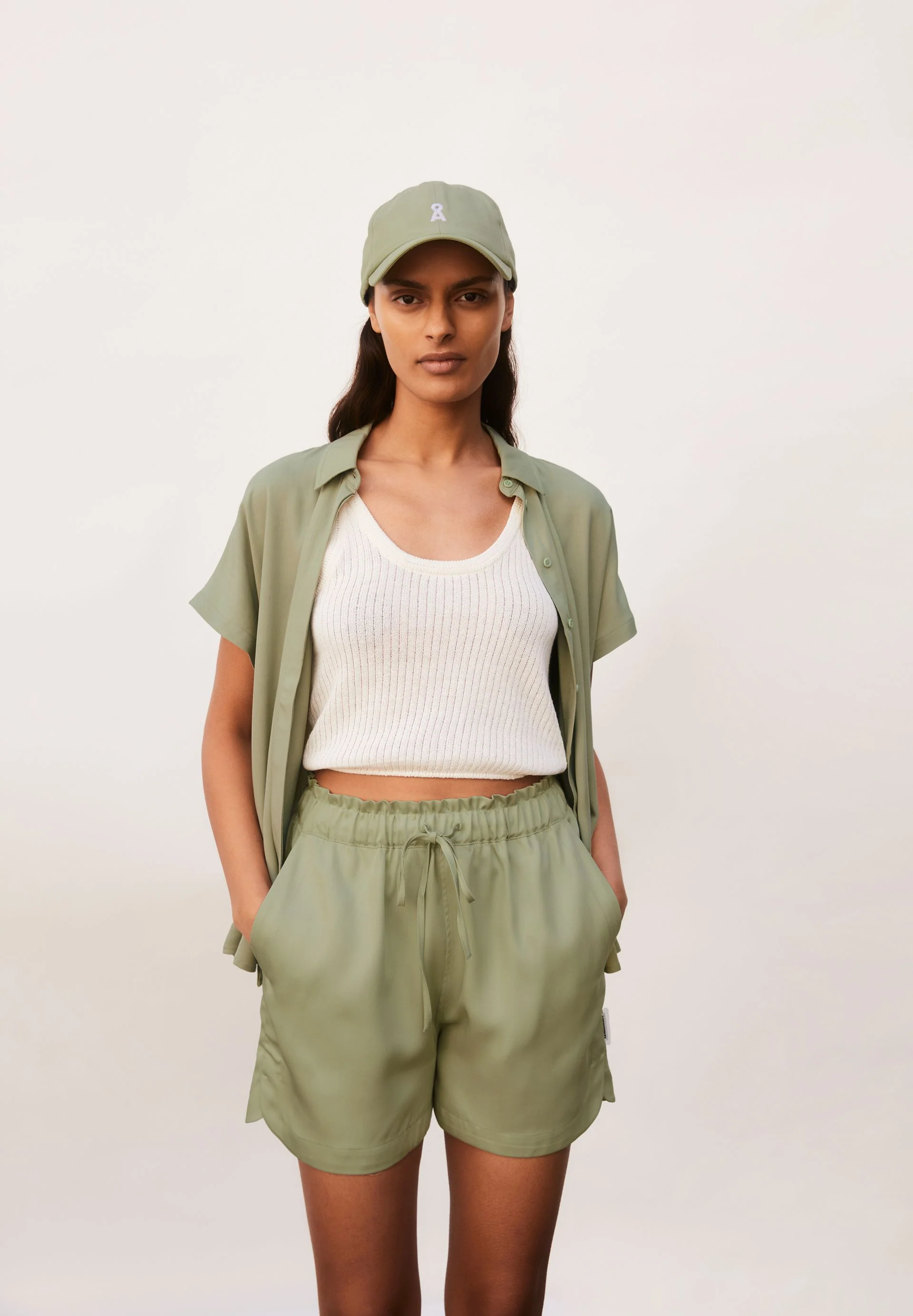 LARISAANA BLUSE | light matcha - Image 4