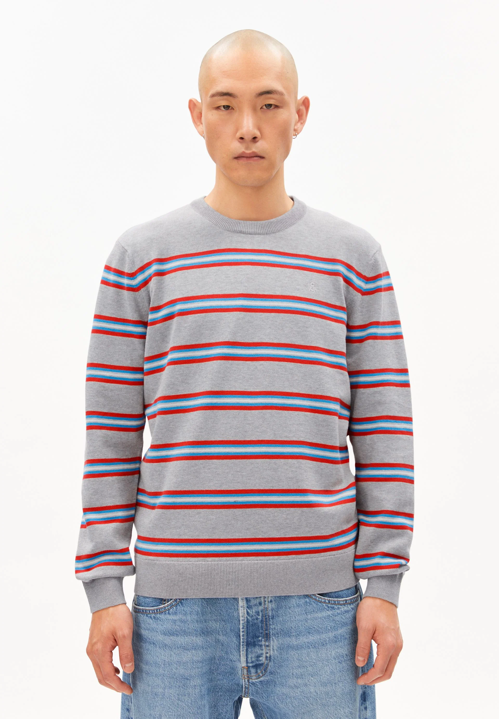 LOUKAA FINE STRIPE SWEATER