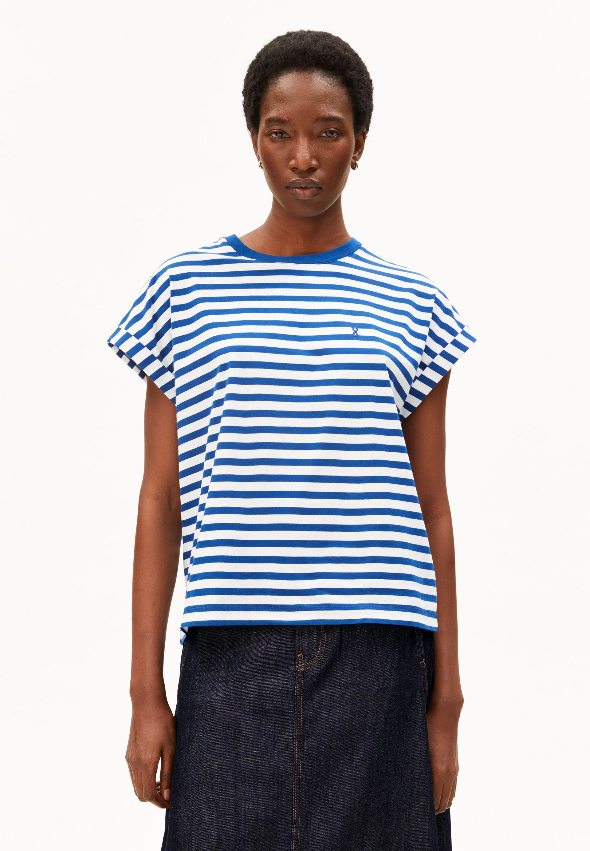 NEUES GESTREIFTES IDAARA T-SHIRT - Image 2