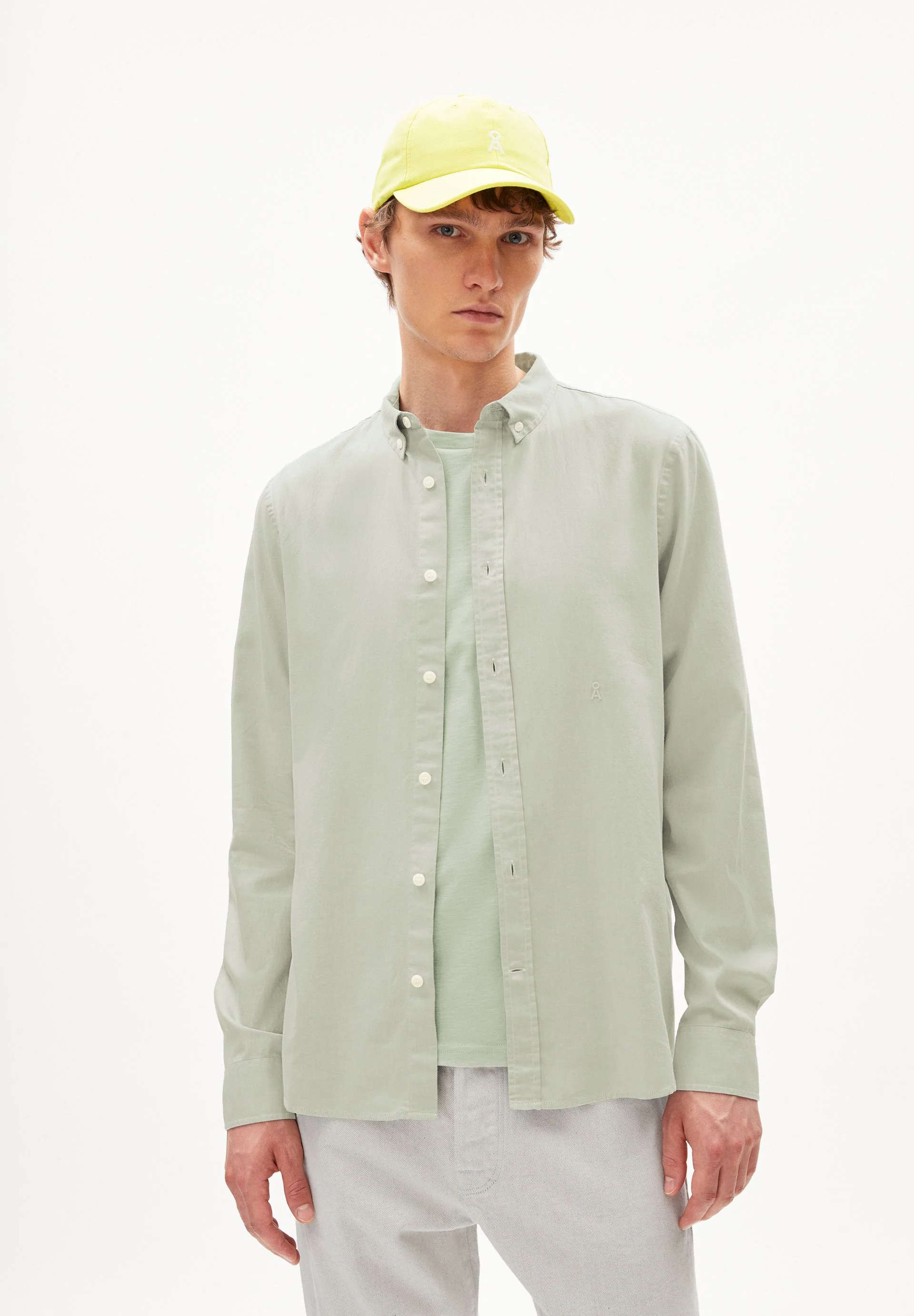 QUAASA LANGARMHEMD | seagreen