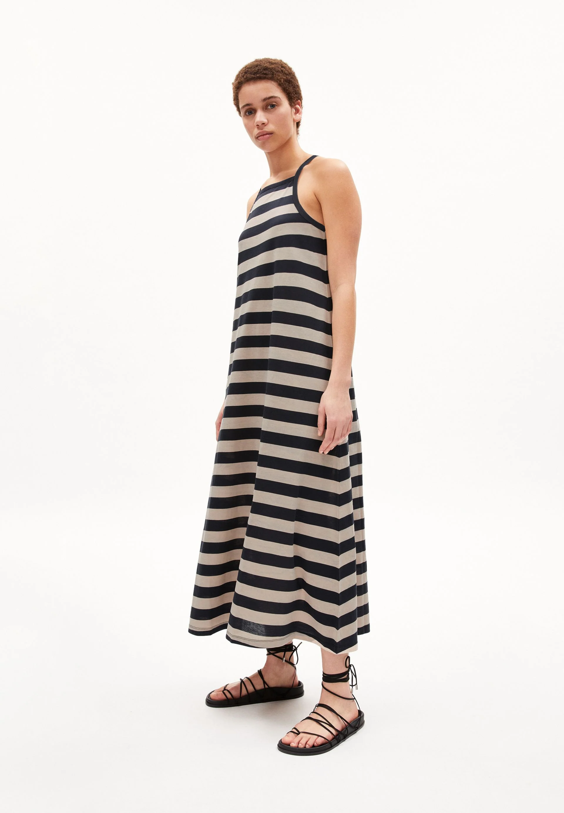 THIDAA BLOCK STRIPES | night sky-light desert
